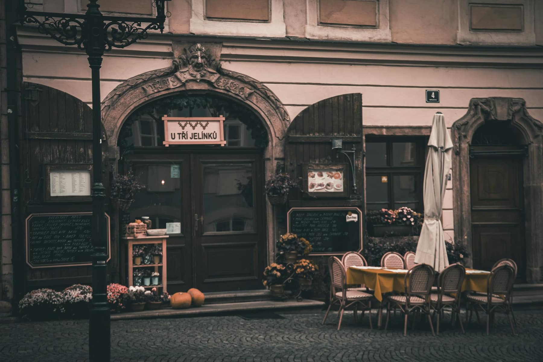La façade du restaurant